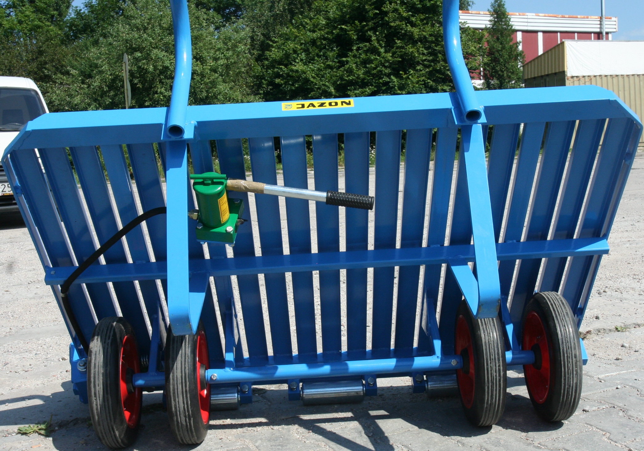 hydrauliczny zacisk szczęk trzymających ładunek - transport kostki brukowej hydrauliczny zacisk szczęk trzymających ładunek - transport kostki brukowej