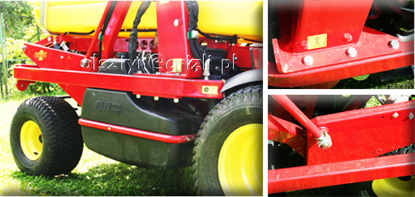 Traktor Turbo 2 Gianni Ferrari solidne mocowania
