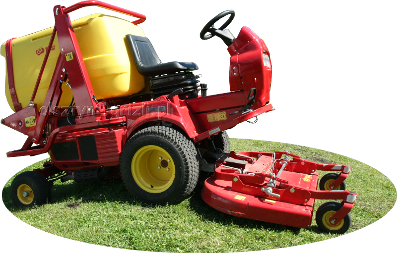 Traktor PG - maszyna na 4 pory roku wysoki wysyp kosza