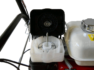 W modelu Oscar 55 Pro mokry (olejowy) filtr powietrza - Oskar Pro 55